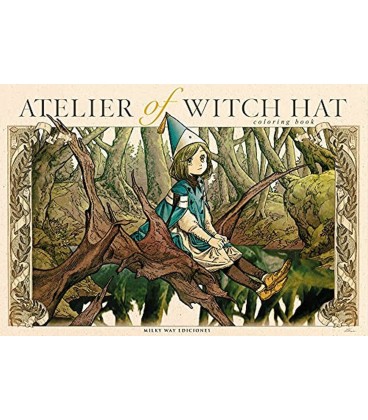 ATELIER OF THE WITCH HAT COLORING BOOK