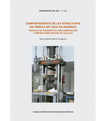 COMPORTAMIENTO DE LAS ESTRUCTURAS DE FABRICA EN CASO DE INCENDIO TECNI