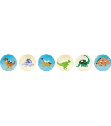PELOTAS SALTARINAS DINOSAURIO