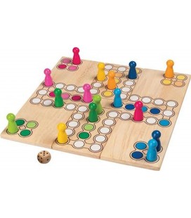 TABLERO DE JUEGO LUDO