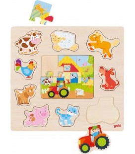 PUZZLE ANIMALES DE GRANJA