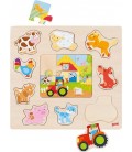 PUZZLE ANIMALES DE GRANJA