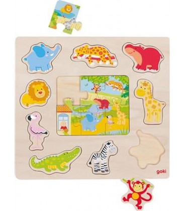 PUZZLE ANIMALS DEL ZOO
