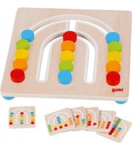 TABLA DE CLASIFICACION COLORES ARCO IRIS 5 COLORES