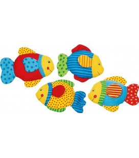 ALEGRES PECES CON PAPEL CREPITANTE