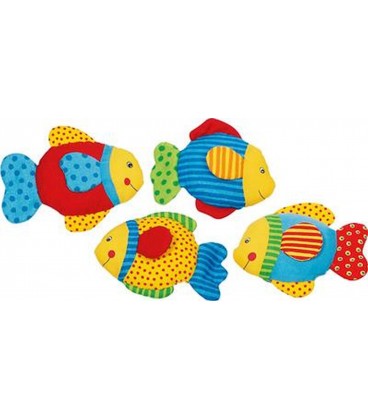 ALEGRES PECES CON PAPEL CREPITANTE