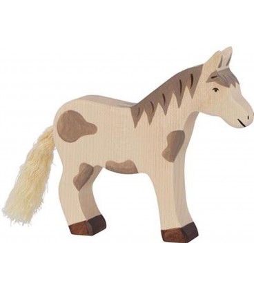 CABALLO PARADO MOTEADO