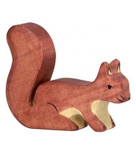 ARDILLA PARADA MARRON