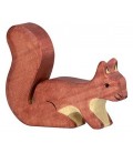 ARDILLA PARADA MARRON