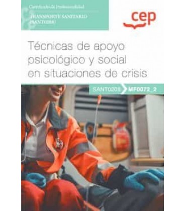 MANUAL TECNICAS DE APOYO PSICOLOGICO Y SOCIAL EN SITUACIONES DE CRISIS