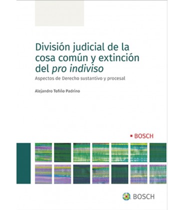 DIVISION JUDICIAL DE LA COSA COMUN Y EXTINCION DEL PRO INDIVISO