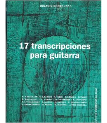 17 TRANSCRIPCIONES PARA GUITARRA