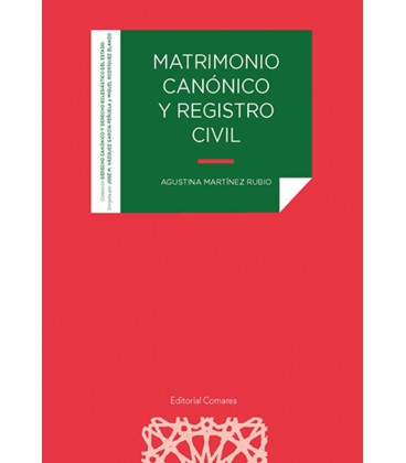 MATRIMONIO CANONICO Y REGISTRO CIVIL