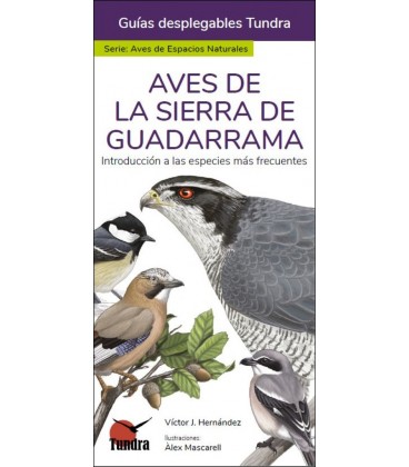 AVES DE LA SIERRA DE GUADARRAMA - GUIAS DESPLEGABLES TUNDRA