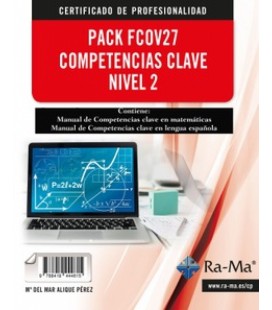 PACK - FCOV27 COMPETENCIAS CLAVE NIVEL 2 PARA CERTIFICADOS DE PROFESIO