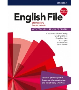 ENGLISH FILE A1/A2 TG+TRC MULTIPL PK 4ED (ELEM)