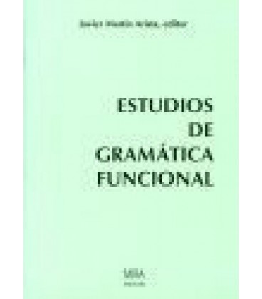 ESTUDIOS DE GRAMATICA FUNCIONAL