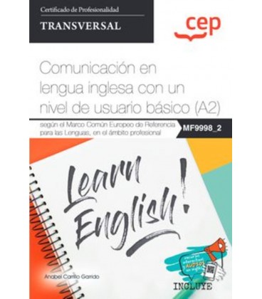 MANUAL COMUNICACION EN LENGUA INGLESA CON UN NIVEL DE USUARIO BASICO (