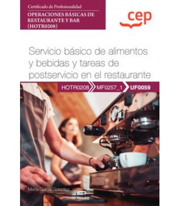 MANUAL SERVICIO BASICO DE ALIMENTOS Y BEBIDAS Y TAREAS DE POSTSERVICIO