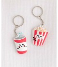 SET DE 2 LLAVEROS PARA DOS PERSONAS DE CINE