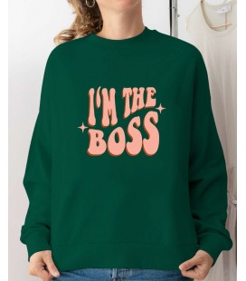 SUDADERA TALLA S-M I M THE BOSS