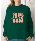 SUDADERA TALLA S-M I M THE BOSS