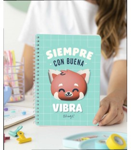LIBRETA SIEMPRE CON BUENA VIBRA
