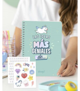 LIBRETA PERSONALIZABLE LAS IDEAS MAS GENIALES DE...