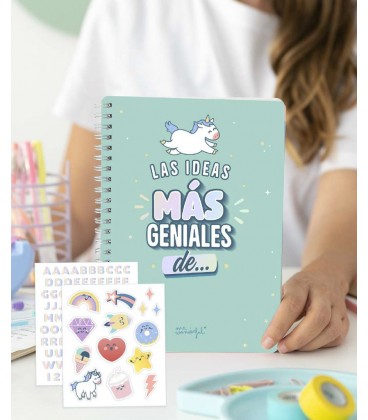 LIBRETA PERSONALIZABLE LAS IDEAS MAS GENIALES DE...