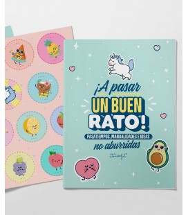 LIBRO DE PASATIEMPOS MANUALIDADES E IDEAS NO ABURRIDAS