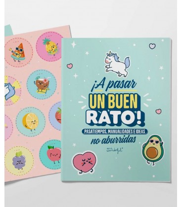 LIBRO DE PASATIEMPOS MANUALIDADES E IDEAS NO ABURRIDAS