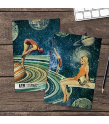 LIBRETA BAÑISTAS DE SATURNO EDICION LIMITADA