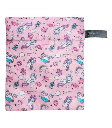 BOLSA MERIENDA TERMICA VELCRO UNICORNIOS