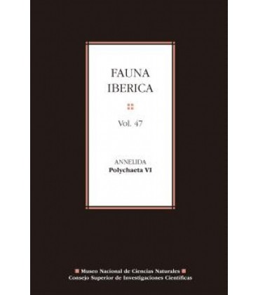 FAUNA IBERICA VOL 47 ANNELIDA POLYCHAETA VI