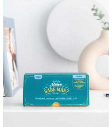 JUEGO DE CARTAS PARA PADRES E HIJOS ¿QUIEN SABE MAS