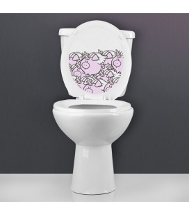 PEGATINA WC CERDICORNIO