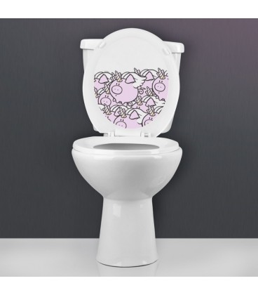 PEGATINA WC CERDICORNIO