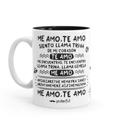 TAZA MINIMAL ME AMO MAFE WALKER