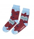 CALCETINES ODIEMOS PERSONAS BURDEOS (TALLA 41-45)