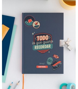 DIARIO CON CANDADO TODO LO QUE QUIERO RECORDAR
