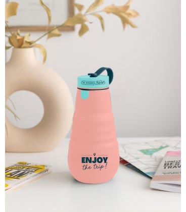 BOTELLA PLEGABLE ENJOY THE TRIP!