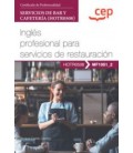 MANUAL INGLES PROFESIONAL PARA SERVICIOS DE RESTAURACION