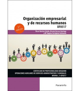 ORGANIZACION EMPRESARIAL Y DE RECURSOS HUMANOS