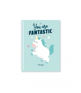 LIBRETA A5 3D UNICORNIO
