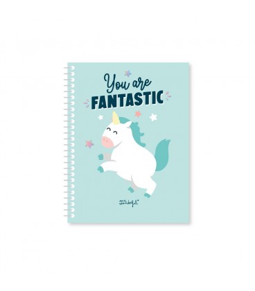 LIBRETA A5 3D UNICORNIO