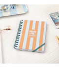 LIBRETA A5 NARANJA MUCHO POR ESCRIBIR
