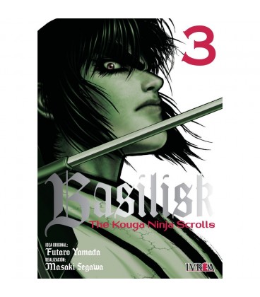 BASILISK THE KOUGA NINJA SCROLLS Nº 3