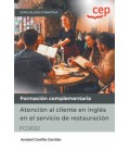 MANUAL ATENCION AL CLIENTE EN INGLES EN EL SERVICIO DE RESTAURACION