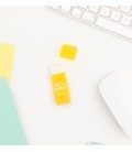 GOMA CON SACAPUNTAS AMARILLO LET S DO IT BETTER!
