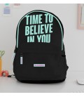 MOCHILA MINT TIME TO BELIEVE IN YOU